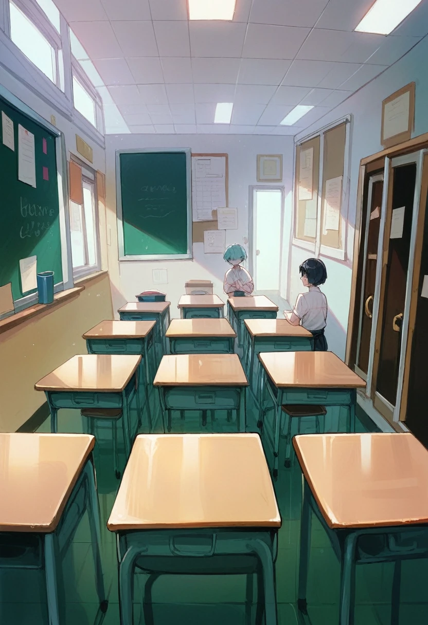 Classroom facing forward