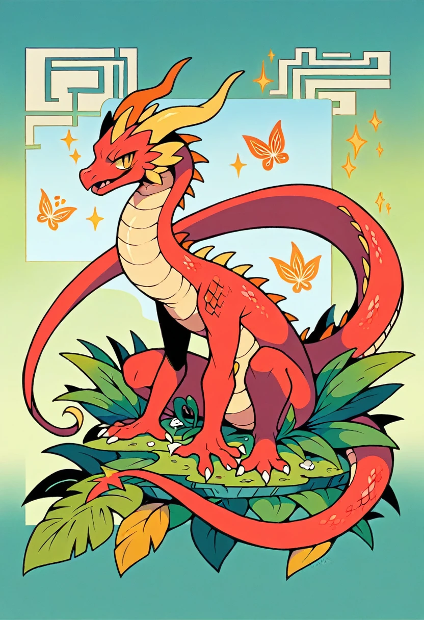 Very detailed art, very detailed chinese dragon,the color of the red scales with gold details, cannabis plants around very detailed (very detailed marijuana plants) (em um grow) o grow tem que ser bem detalhado com leds on top of the plants ( on top of the plants) (fractal art 2.0), 