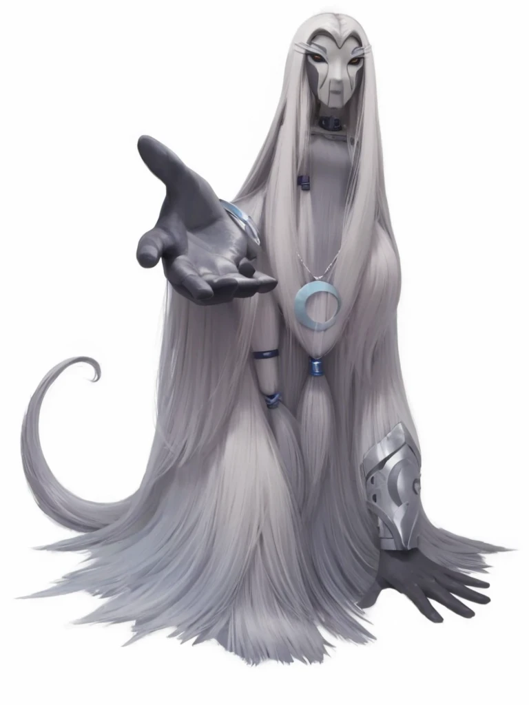 Humanized, with woman’s face