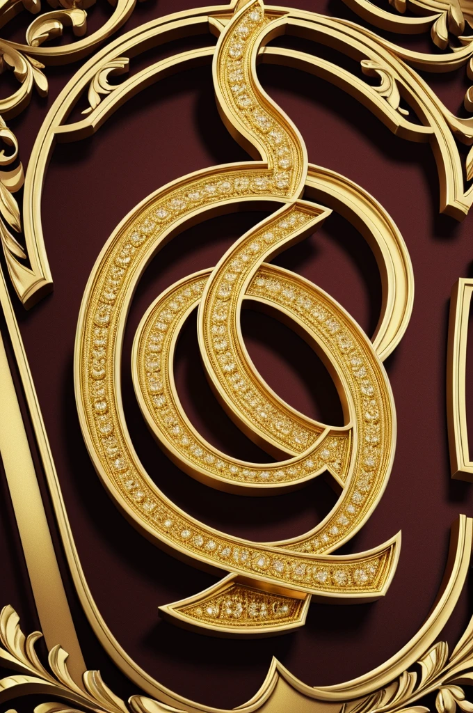 A captivating 3D render of the letter "Y" designed with opulent royal flair. The vibrant golden lettering is adorned with glowing pink accents, exuding an air of extravagance. Perched atop the "K" is an ornate crown fit for a king or queen, further emphasizing its regality. The name "Yutthaphon" rests elegantly on a decorative ribbon beneath the letter, adding a touch of refinement. The cinematic architecture and vivid colors create a striking visual effect, perfect for a poster or digital art display. The 3D render showcases the letter's impressive depth and attention to detail, making it a truly stunning visual masterpiece., poster, 3d render, typography, vibrant, cinematic, architecture