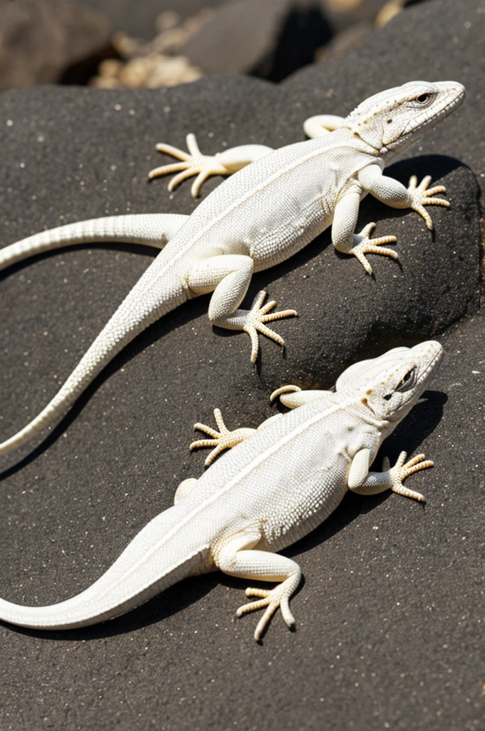 coastal white lizard