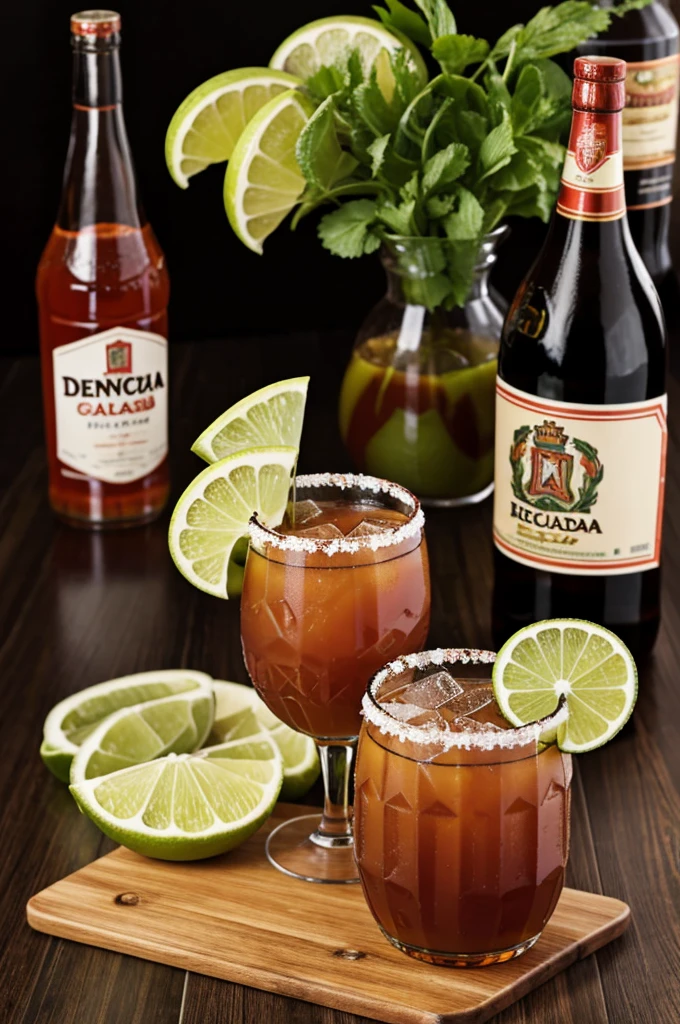 Logo for decanter 24/7 with micheladas