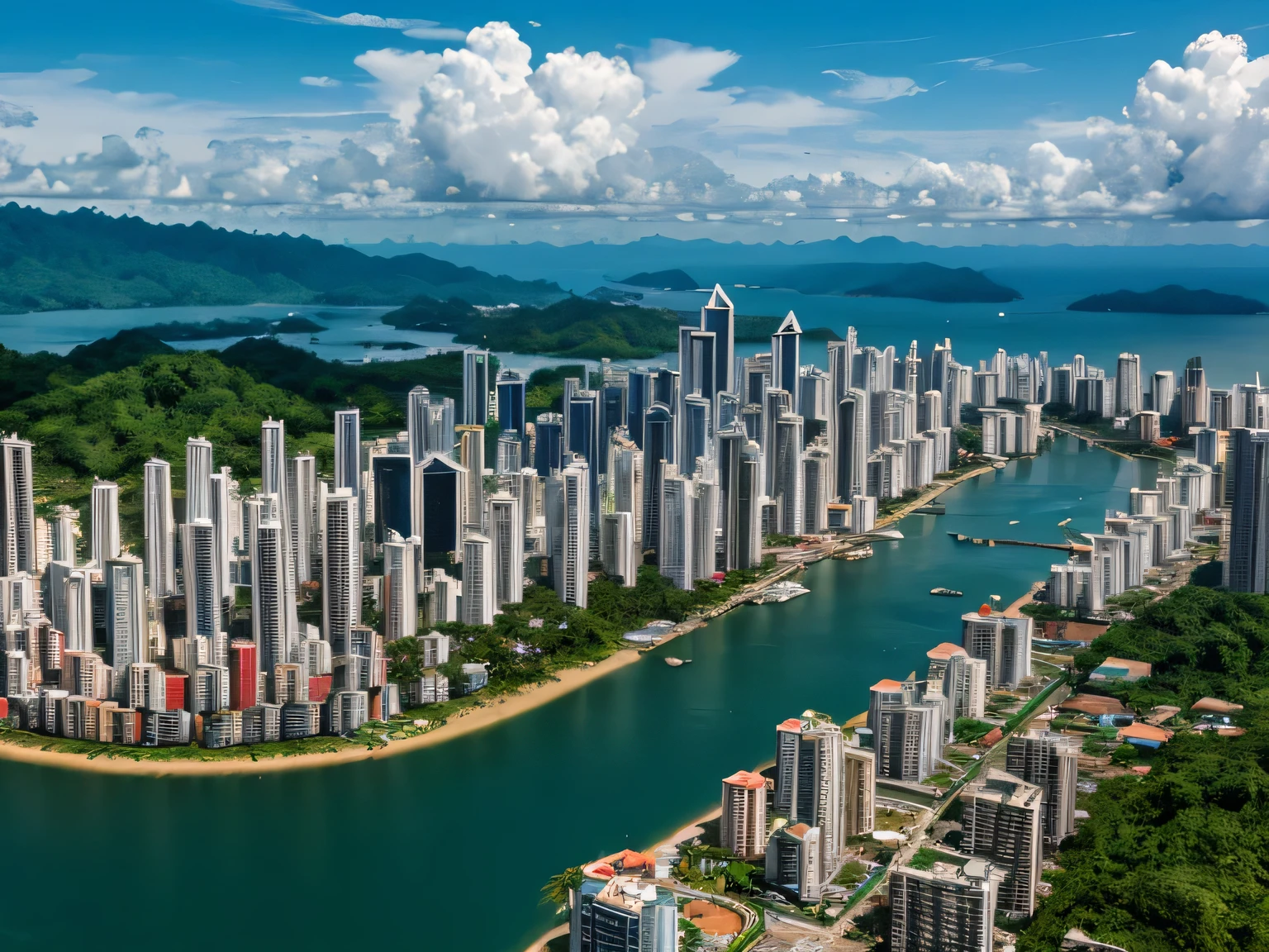 Panama, a city where the inhabitants of the dream world and the real world come and go