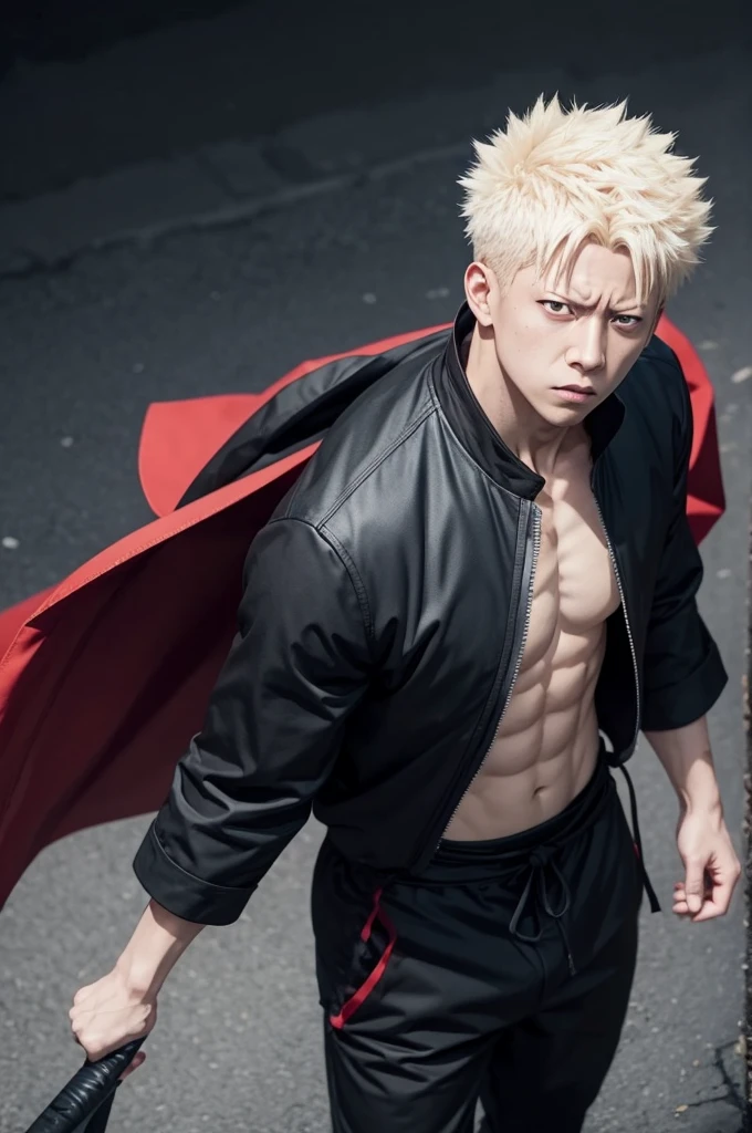 Make an anime character in jujutsu kaisen style
