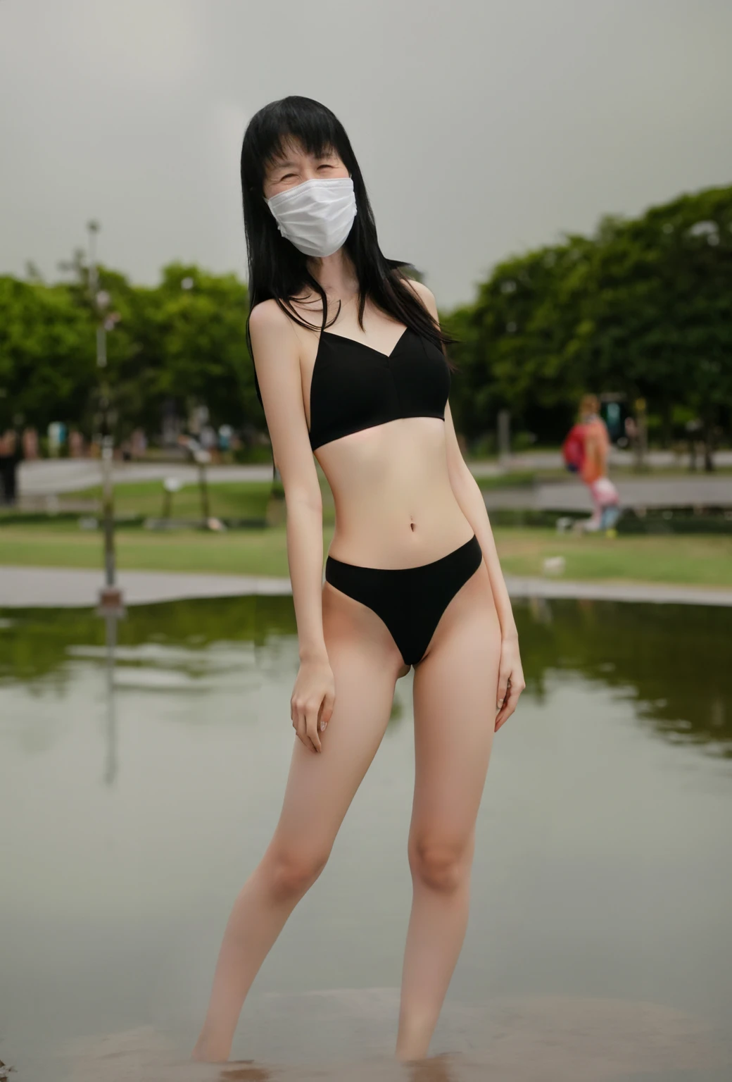 nude、