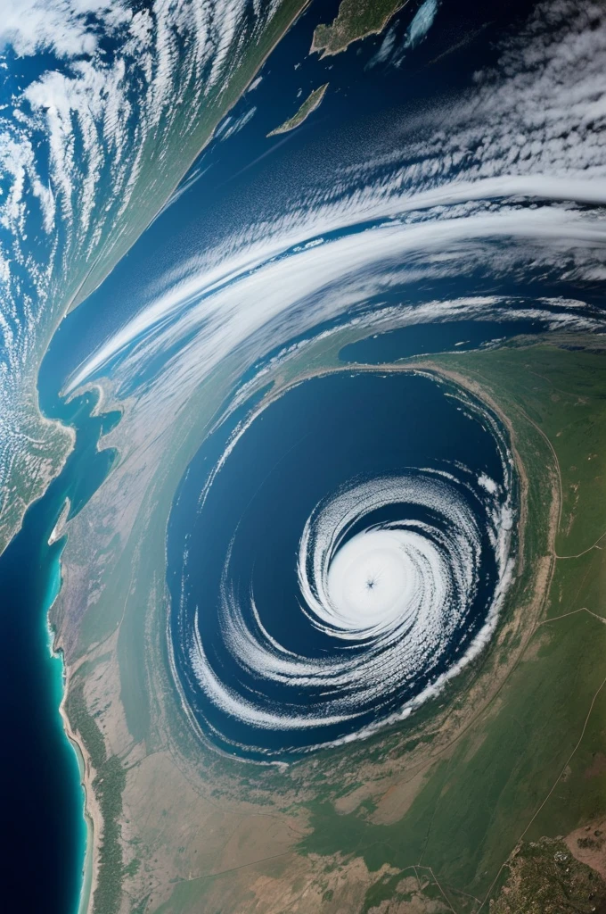A single circular mountain 453 kilometers high seen from space