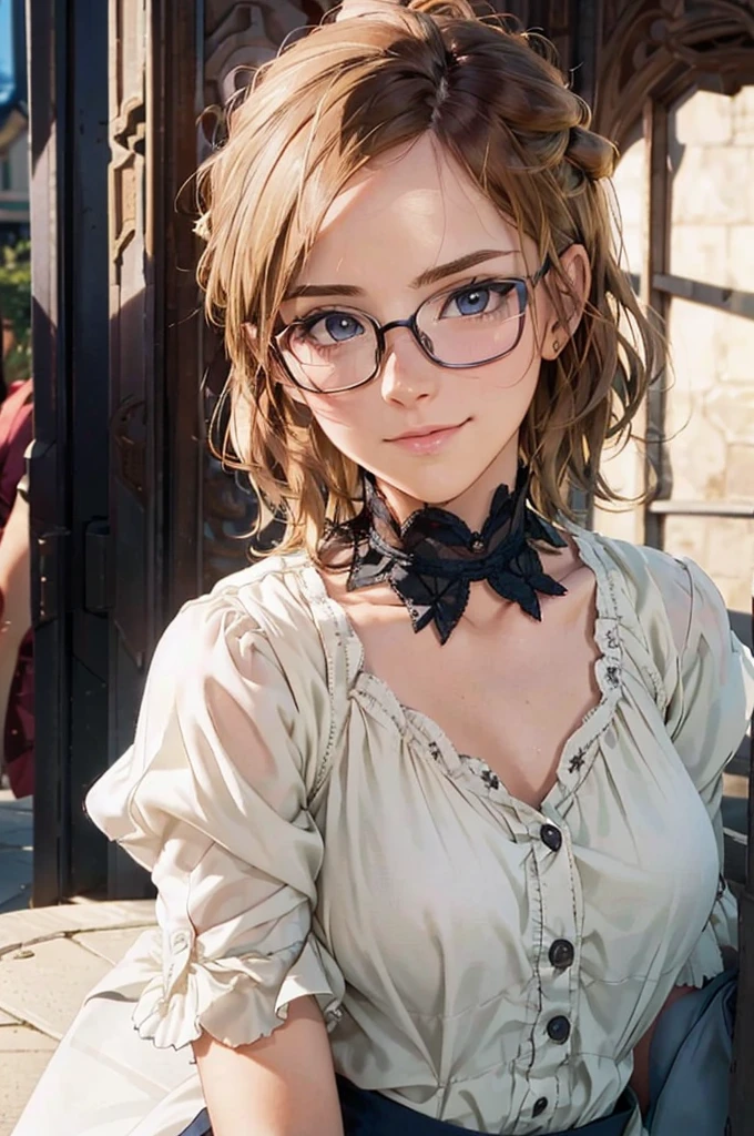 Masterpiece, 最high quality, high quality, High resolution, high quality texture, high quality shadows, High resolution, Beautiful details, Detailed CG, Detailed Texture, Realistic representation of face, Realistic, colorful, delicate, Cinematic Light, Side light, Lens flare, Ray Tracing, sharp concentrated, (1 Girl,concentrated:1.3), ( Intricate details, compensate, PureErosFaceV1:0.5), (細部まで美しいdelicateな顔, 緻密で美しいdelicateな瞳, Perfect Facial Proportions, Dense skin, Optimal ratio of four fingers to one thumb,Unified 8k wallpaper, Arms under chest, Modest chest, Wide Hips, Smooth upper abdomen, 35 years old, blue eyes, glasses, air fortress hair, blonde hair, house wife, the gaze of true love, lips of temptation, A look full of compassion ,a smile full of love, i love you, Acting lovey-dovey, I love you so much I'm crazy,
England, train, St. Pancras station, platform, big trunk, adventure journey, departing with my love in the morning, waiting for the train to arrive