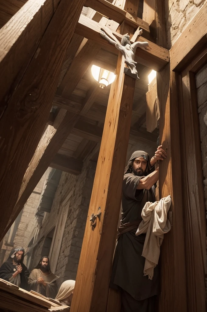 I would like a picture of Jesus and the thieves on the cross
