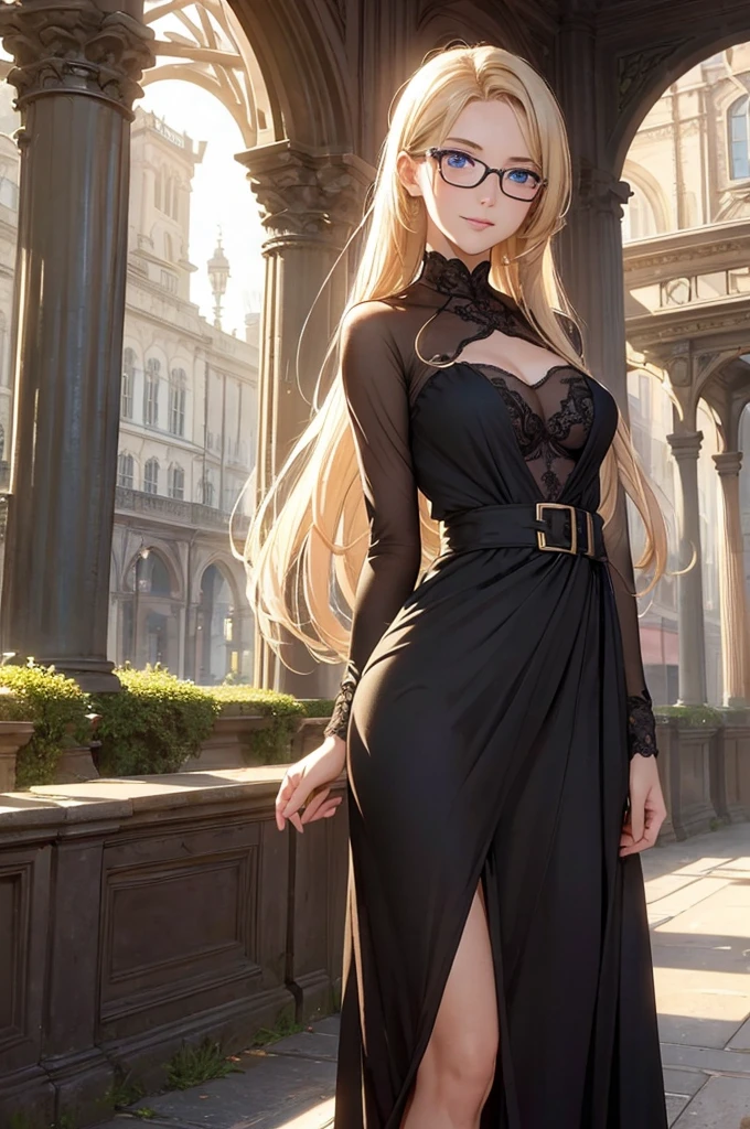 Masterpiece, 最high quality, high quality, High resolution, high quality texture, high quality shadows, High resolution, Beautiful details, Detailed CG, Detailed Texture, Realistic representation of face, Realistic, colorful, delicate, Cinematic Light, Side light, Lens flare, Ray Tracing, sharp concentrated, (1 Girl,concentrated:1.3), ( Intricate details, compensate, PureErosFaceV1:0.5), (細部まで美しいdelicateな顔, 緻密で美しいdelicateな瞳, Perfect Facial Proportions, Dense skin, Optimal ratio of four fingers to one thumb,Unified 8k wallpaper, Arms under chest, Modest chest, Wide Hips, Smooth upper abdomen, 35 years old, blue eyes, glasses, air fortress hair, blonde hair, house wife, the gaze of true love, lips of temptation, A look full of compassion ,a smile full of love, i love you, Acting lovey-dovey, I love you so much I'm crazy,
St. Pancras Station, England, a big trunk, an adventurous journey, the morning of my departure with my beloved, waiting for the train to arrive on the platform of a beautiful old station.