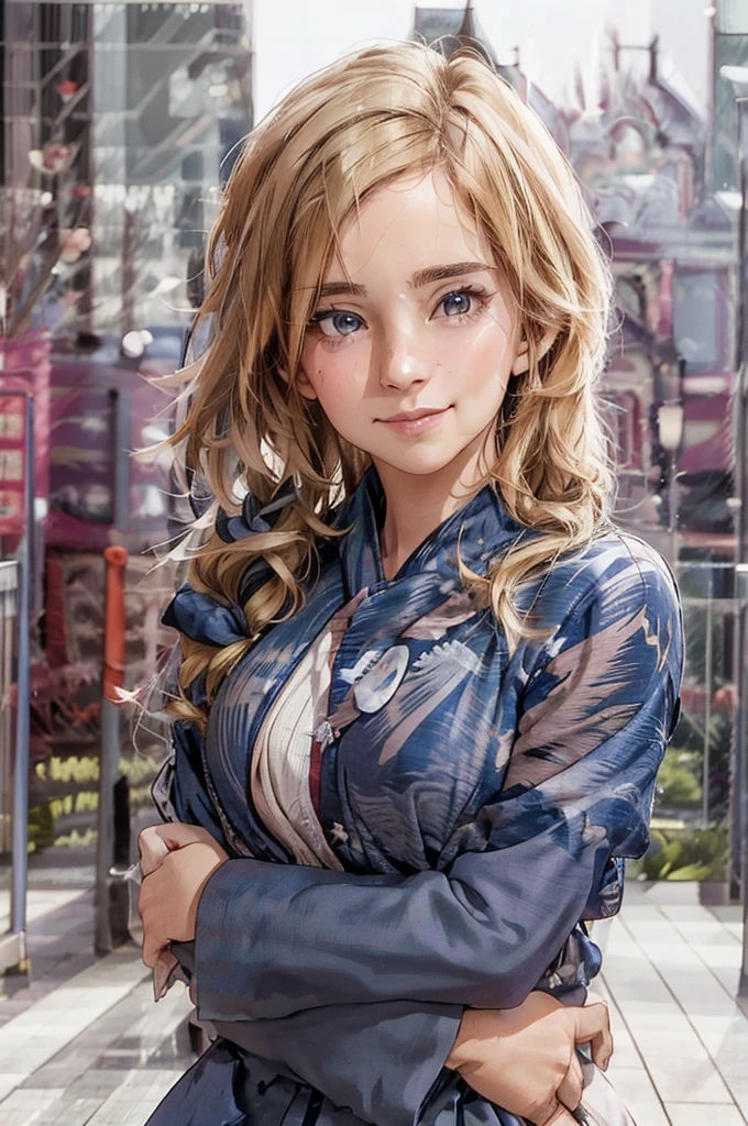 Masterpiece, 最high quality, high quality, High resolution, high quality texture, high quality shadows, High resolution, Beautiful details, Detailed CG, Detailed Texture, Realistic representation of face, Realistic, colorful, delicate, Cinematic Light, Side light, Lens flare, Ray Tracing, sharp concentrated, (1 Girl,concentrated:1.3), ( Intricate details, compensate, PureErosFaceV1:0.5), (細部まで美しいdelicateな顔, 緻密で美しいdelicateな瞳, Perfect Facial Proportions, Dense skin, Optimal ratio of four fingers to one thumb,Unified 8k wallpaper, Arms under chest, Modest chest, Wide Hips, Smooth upper abdomen, 35 years old, blue eyes, glasses, air fortress hair, blonde hair, house wife, the gaze of true love, lips of temptation, A look full of compassion ,a smile full of love, i love you, Acting lovey-dovey, I love you so much I'm crazy,
Japan, Tokyo Station, a big trunk, an adventurous journey, the morning of my departure with my beloved, waiting for the train to arrive on a beautiful station platform