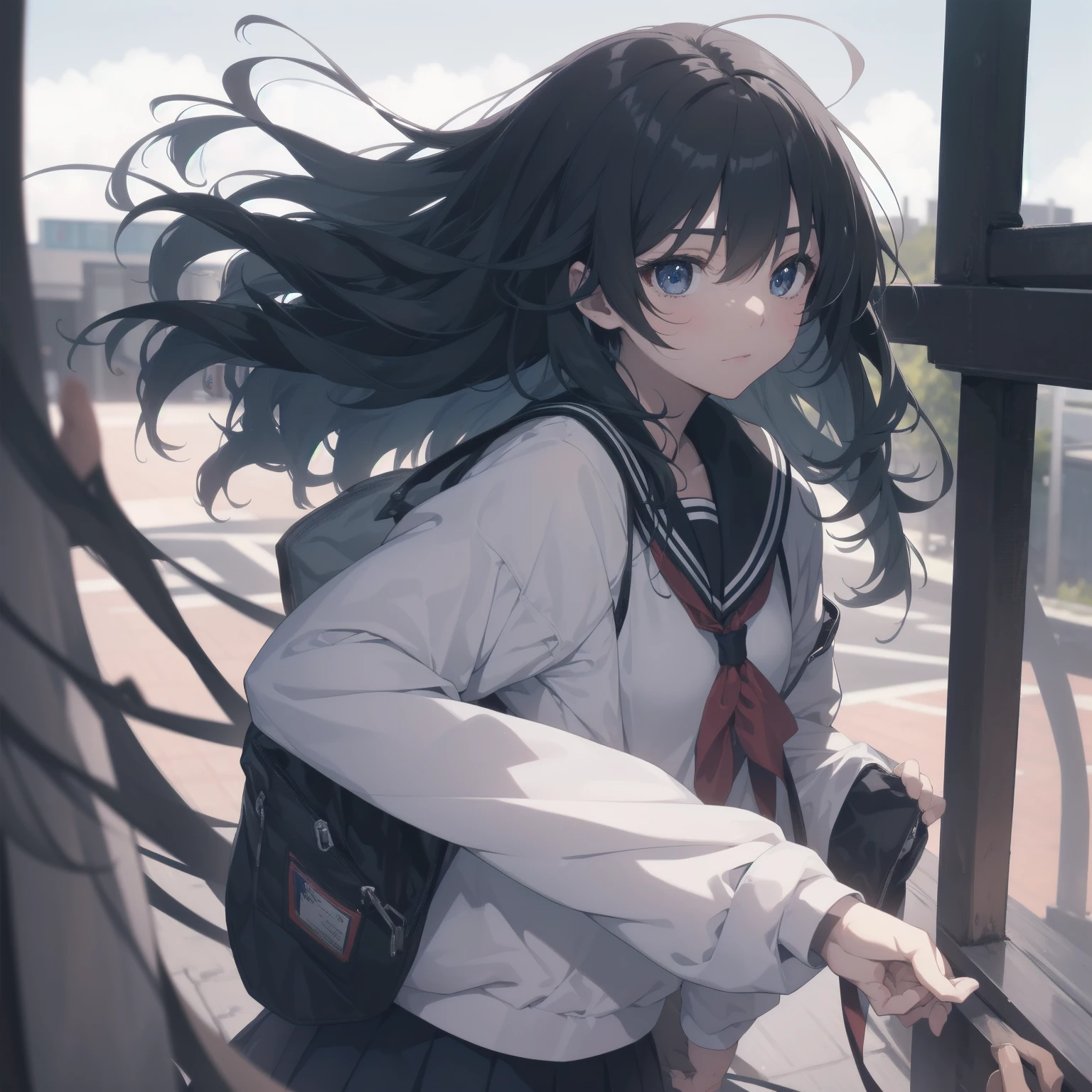 masterpiece, top quality, schoolgirl,