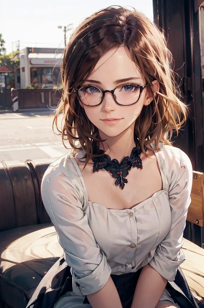 Masterpiece, 最high quality, high quality, High resolution, high quality texture, high quality shadows, High resolution, Beautiful details, Detailed CG, Detailed Texture, Realistic representation of face, Realistic, colorful, delicate, Cinematic Light, Side light, Lens flare, Ray Tracing, sharp concentrated, (1 Girl,concentrated:1.3), ( Intricate details, compensate, PureErosFaceV1:0.5), (細部まで美しいdelicateな顔, 緻密で美しいdelicateな瞳, Perfect Facial Proportions, Dense skin, Optimal ratio of four fingers to one thumb,Unified 8k wallpaper, Arms under chest, Modest chest, Wide Hips, Smooth upper abdomen, 35 years old, blue eyes, glasses, air fortress hair, blonde hair, house wife, the gaze of true love, lips of temptation, A look full of compassion ,a smile full of love, i love you, Acting lovey-dovey, I love you so much I'm crazy,
St. Pancras Station, England, a big trunk, an adventurous journey, the morning of my departure with my beloved, waiting for the train to arrive on the platform of a beautiful old station.