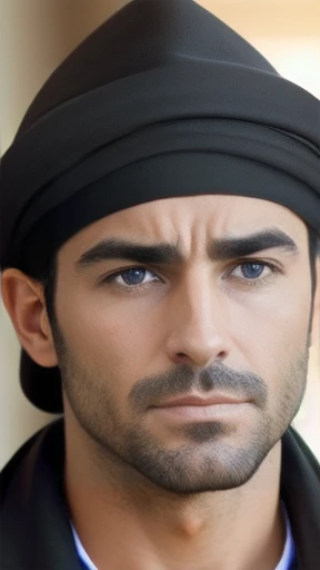 Men jew. focus in face