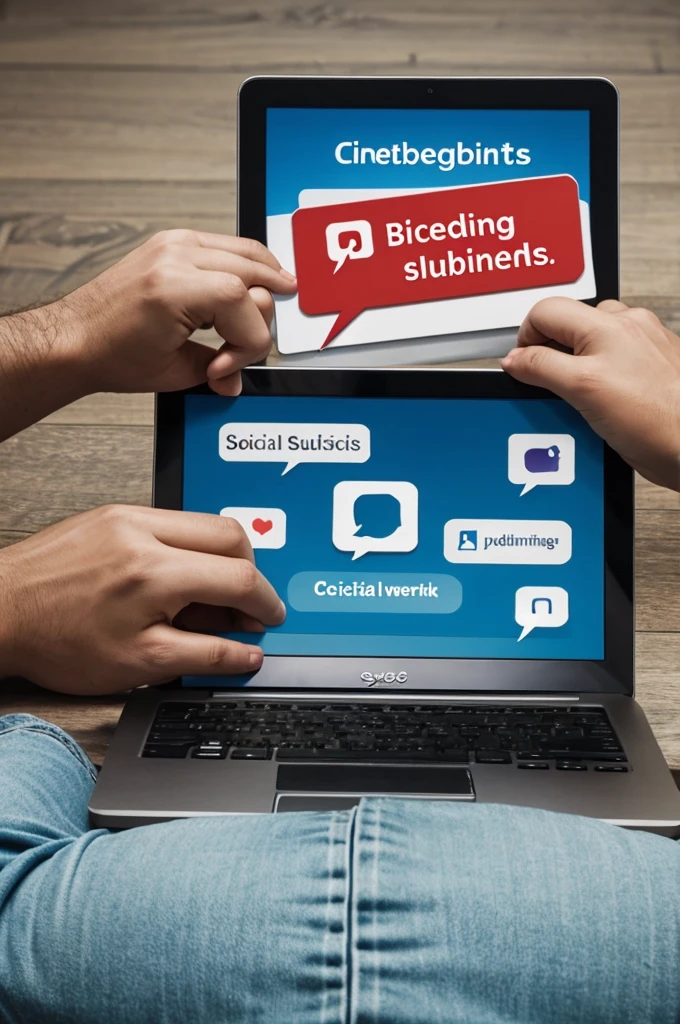 image of cyberbullying on social networks 