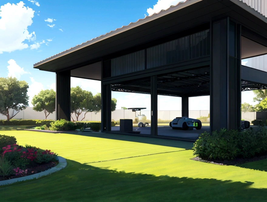 Lawns and plain