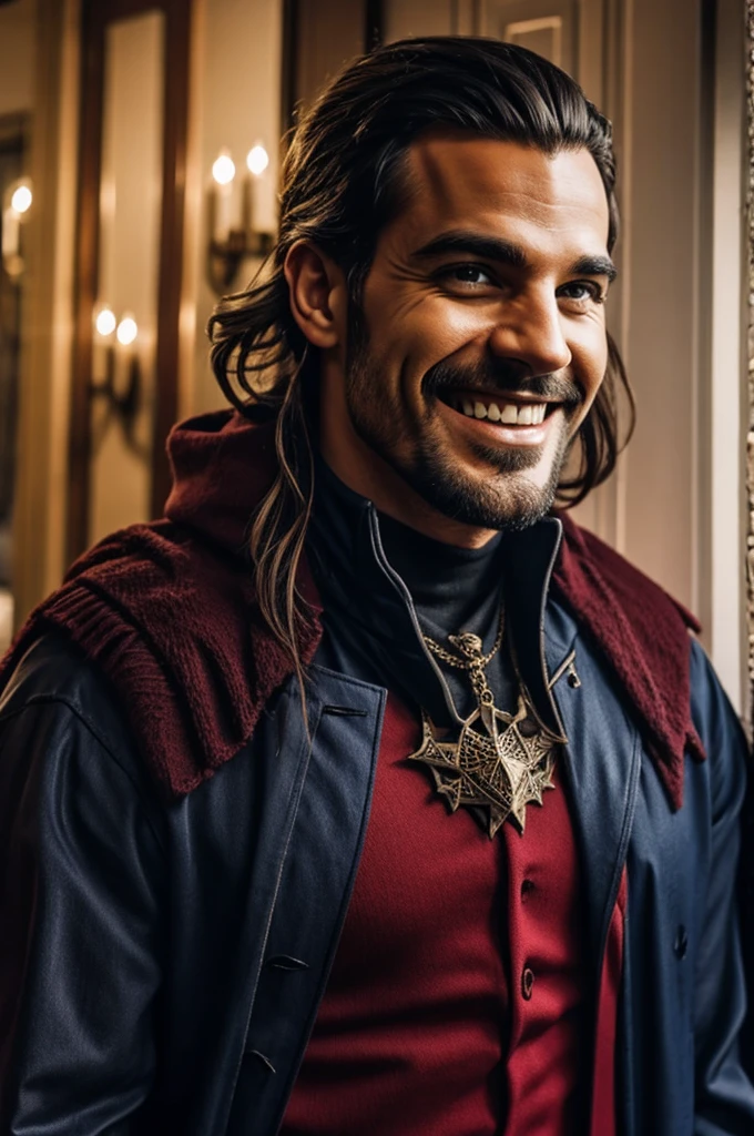 Homelander evil smile 