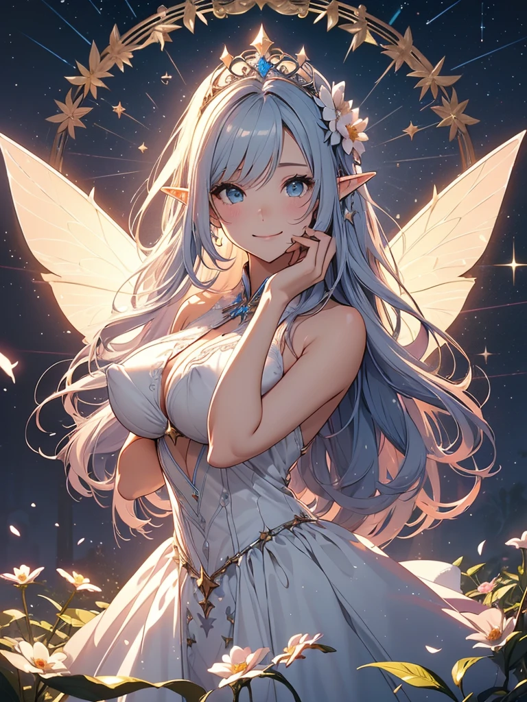 最high quality、1woman elf 、bionde、、、タロットカード風にBeautiful foam、、CourtyardShining fairy wings、E.G: Worst quality ,Flower fractal art 、see-throughbodystocking,Beautiful side shot, radiance,High-definition depiction, Realistic, 8K, Unity, beautiful Shot, light smile, Beautifully and vividly drawn, , Beautiful, beautiful, clear skin、sexly,beautiful dress,Countless rays of light pouring down, Swirling Light, big background, Raise one arm above your head, Intense light is emitted from the magic circle in front of the girl. forest、Lots of leaves、Green leaves、flower、Particles of light、Bedroom at night、Magic Palace、Fairy tale、
Romanticism,Cowboy Shot: The most beautiful form of chaos, Mr..々Farbe, Intertwined flowers, Particle,magical gentle light,smile,sexly,image quality、masterpiece、Beautiful Face、Super beautiful elf woman((Big breasted 22 year old office lady、Nipples、Bust 100,Beautiful long ironed hair 、bionde hair,height: 165cm。、sexly、Esbian、、high quality、、background((Star Narski)))、Starry Sky、Visual art、Written boundary depth、、Elf Ears、、universe、Happy smile、Gentle light、Elf forest、elegant、ticker beautiful decorative、、magic、forest、beautiful tiara、Beautiful bed、Beautiful Landscape、A kind smile、wonderful、Fluttering petals、Dance happily、、Cultivate fantasy、、Mystery light Lots of flowers、、art、forest, palace, art,mystery,Ultra-high resolution,atmosphere