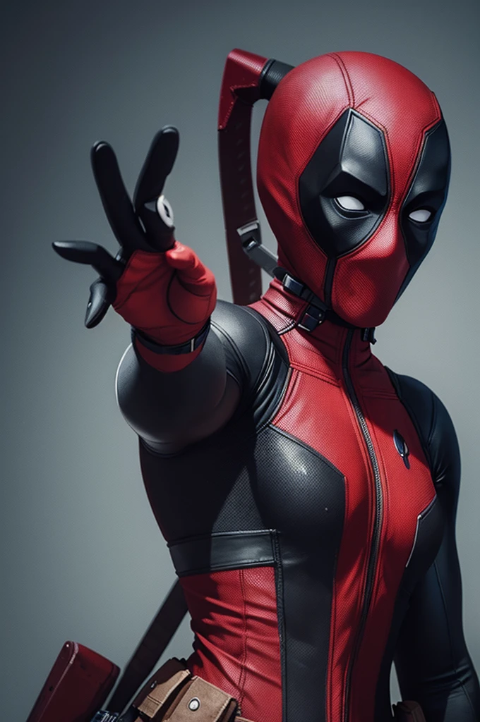 Female Deadpool illustration art