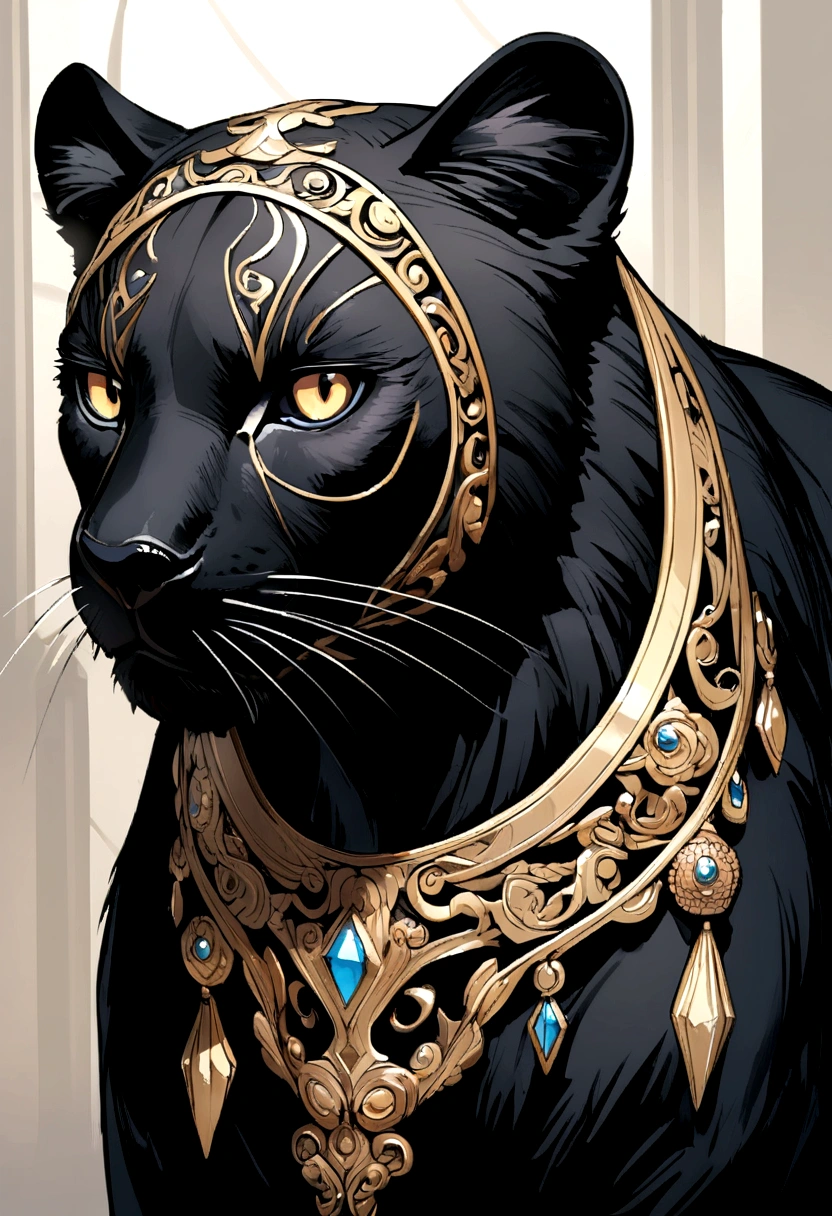 Beautiful black panther