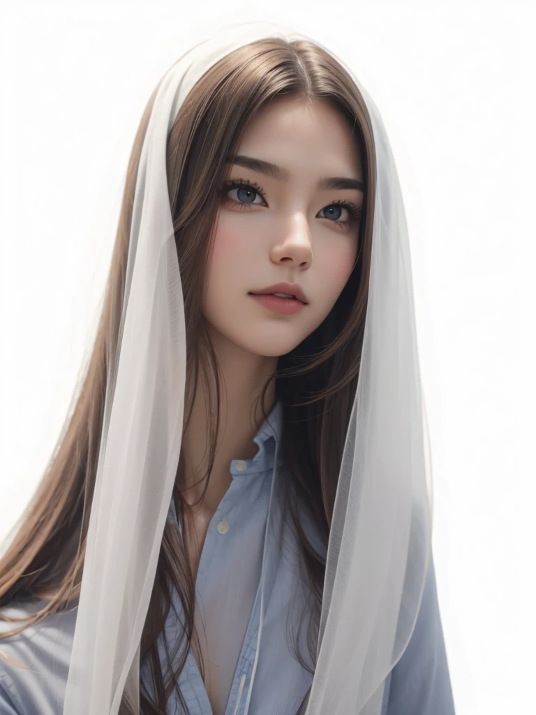 Beautiful woman face