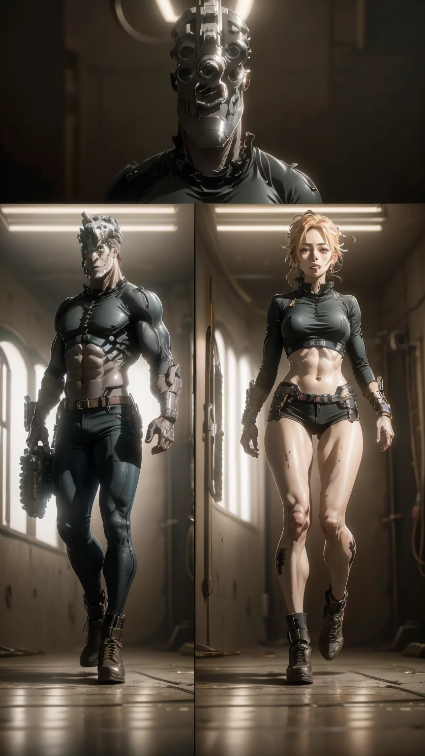 Juzo inui, (​masterpiece:1.3), (8K, Photorealsitic, Raw photography, Top image quality: 1.4), 、top-quality、​masterpiece、超A high resolution、(Photorealsitic:1.4)、Highly detailed and professional lighting、full body, action pose,