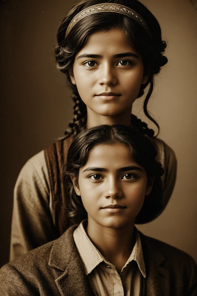 Create an old photograph of Jehovah God with a human face