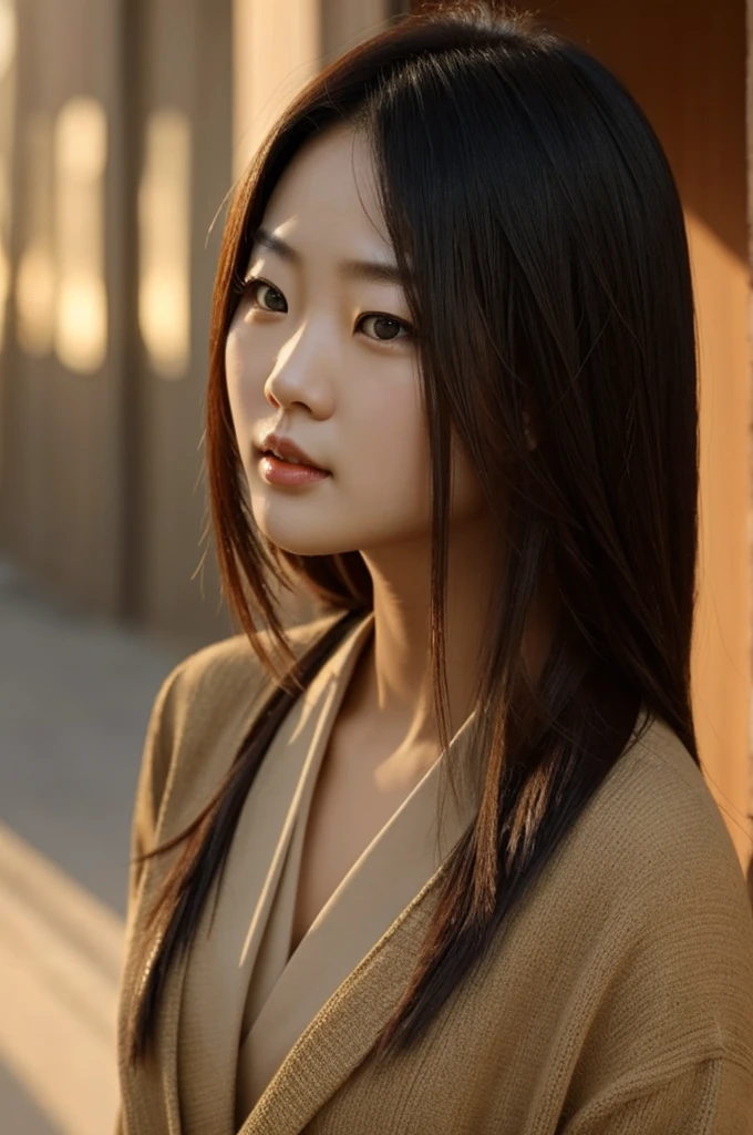 I need a young woman with thick lips and Chinese eyes but with the characteristics of the intensely disliked character. 