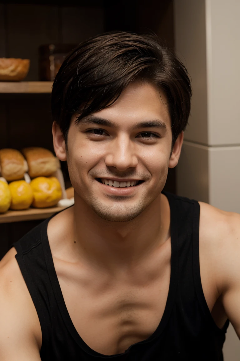 Boy Spinter is a person who smiles well, talks well, laughs, and is bright.