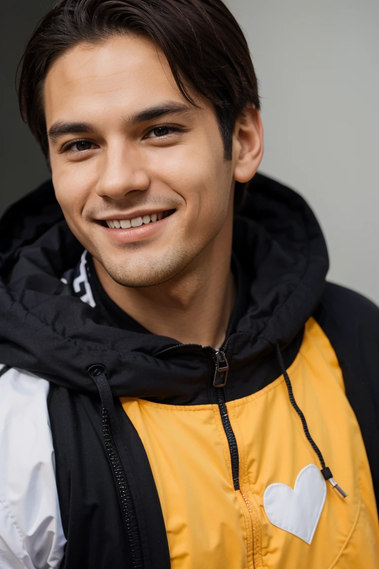 Boy Spinter is a person who smiles well, talks well, laughs, and is bright.