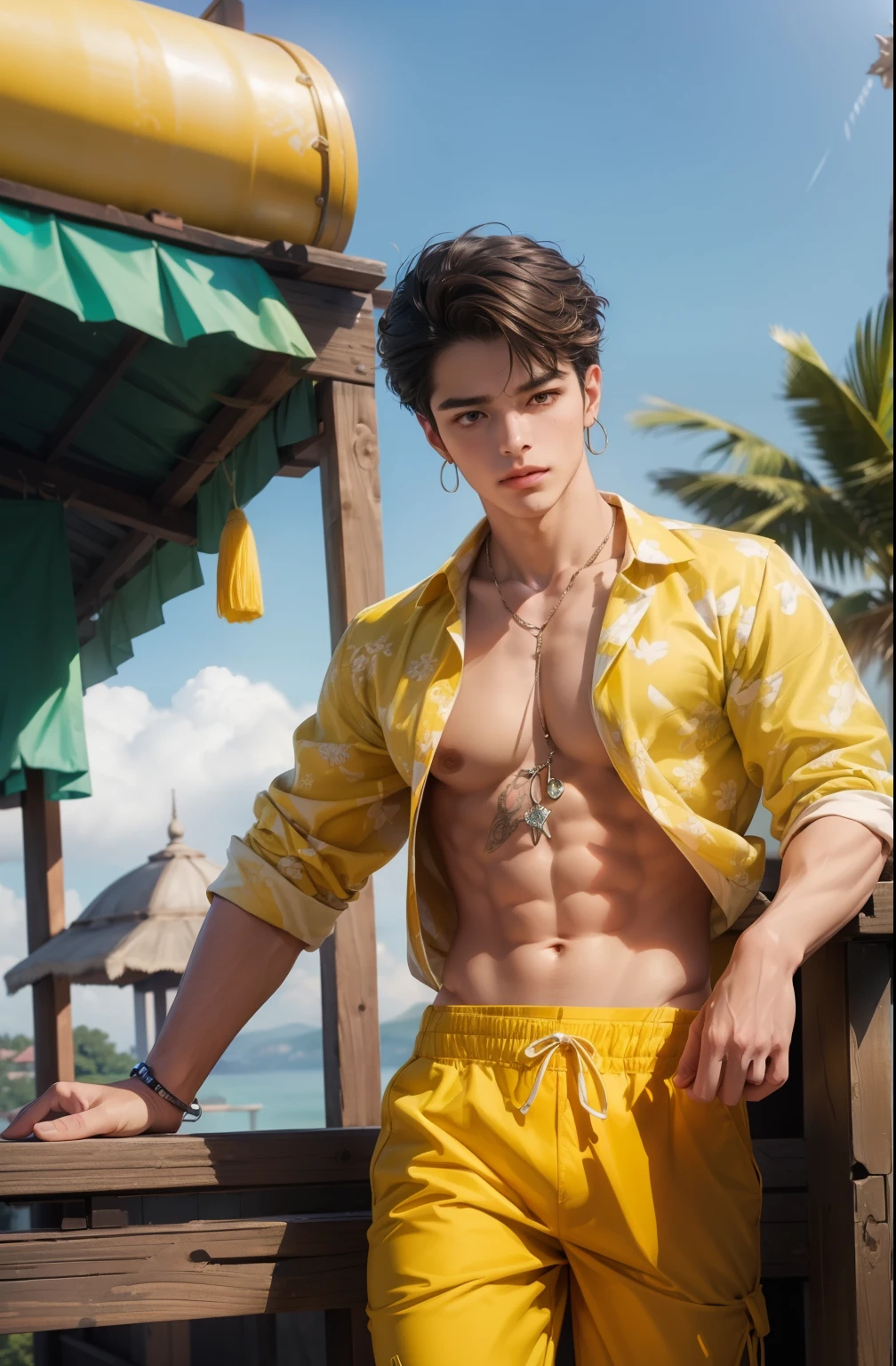 ((best qualityer)), ((work of art)), (detailded), ((face perfect)), ((halfbody)) perfect proportions , colorful vibe ((face perfect)) detailded scenery background