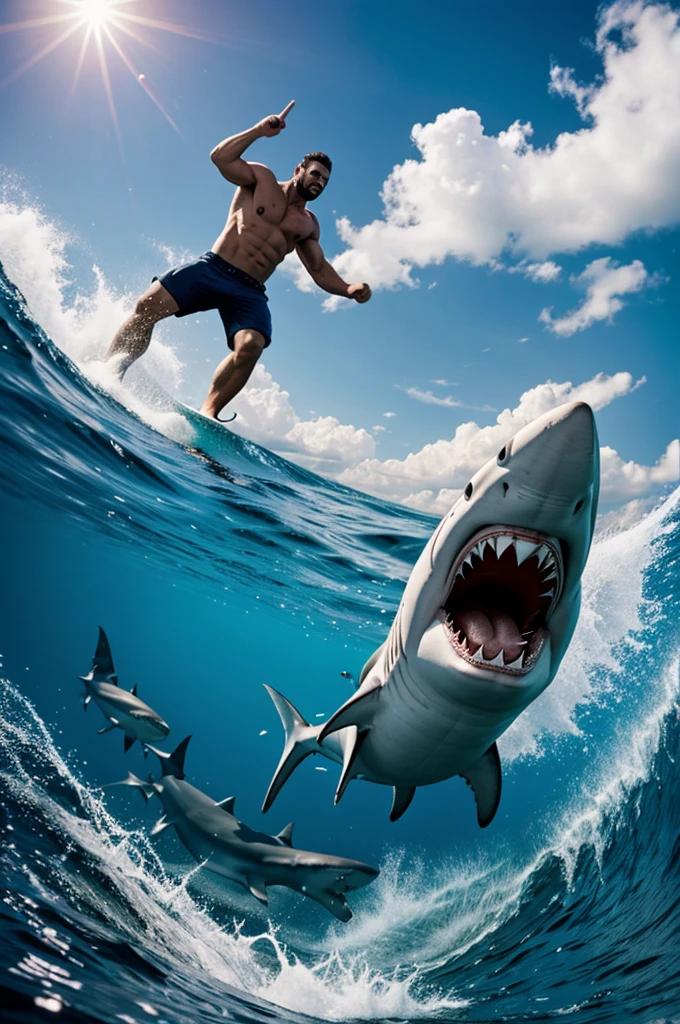 Shark man