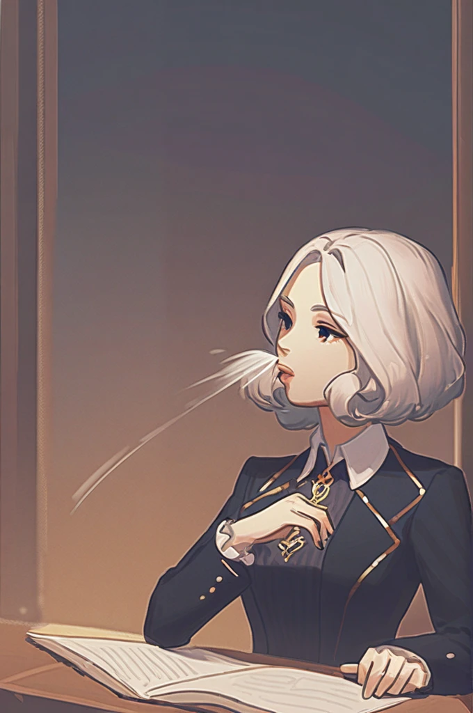 ((Лучшее качество)), ((шедевр)), (подробный), draw a girl doing a blowjob