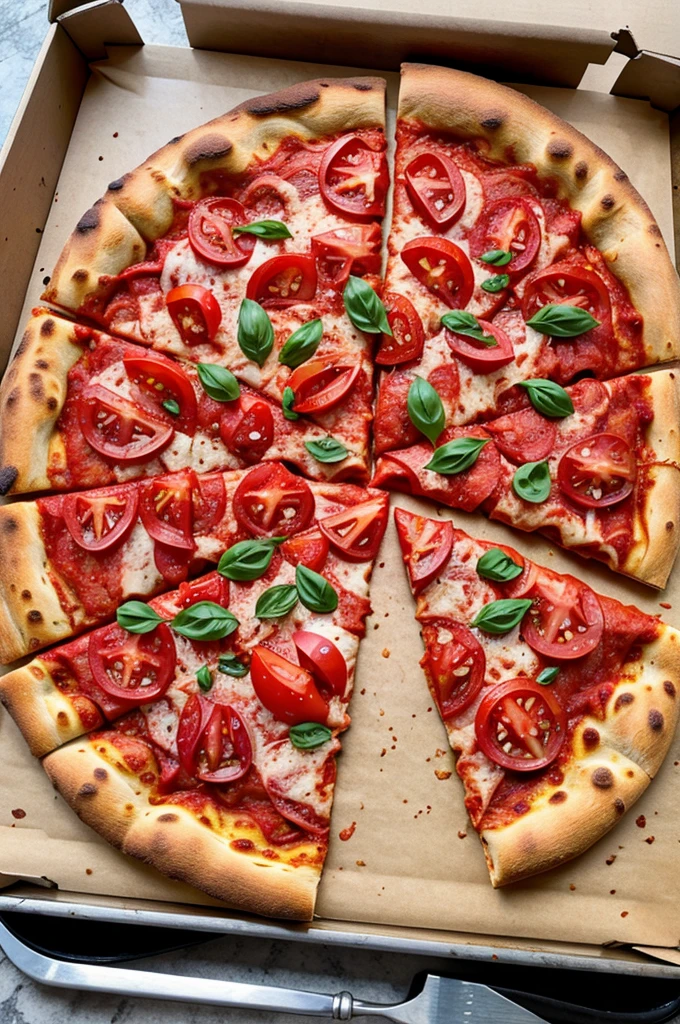 Tomato pizza real