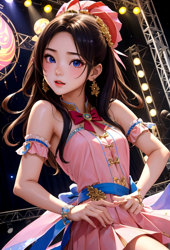 (masterpiece, top quality, official art:1.2),(colorful),looking at the viewer,1girl, portait, solo, floating colorful water