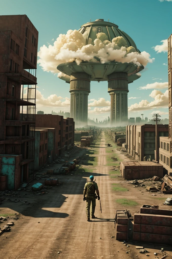 Giant fallout pastel