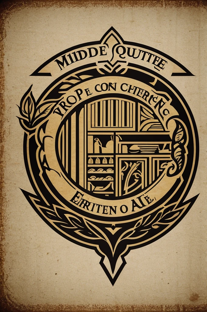 Logo of a baguette restaurant inspired by Middle Earth