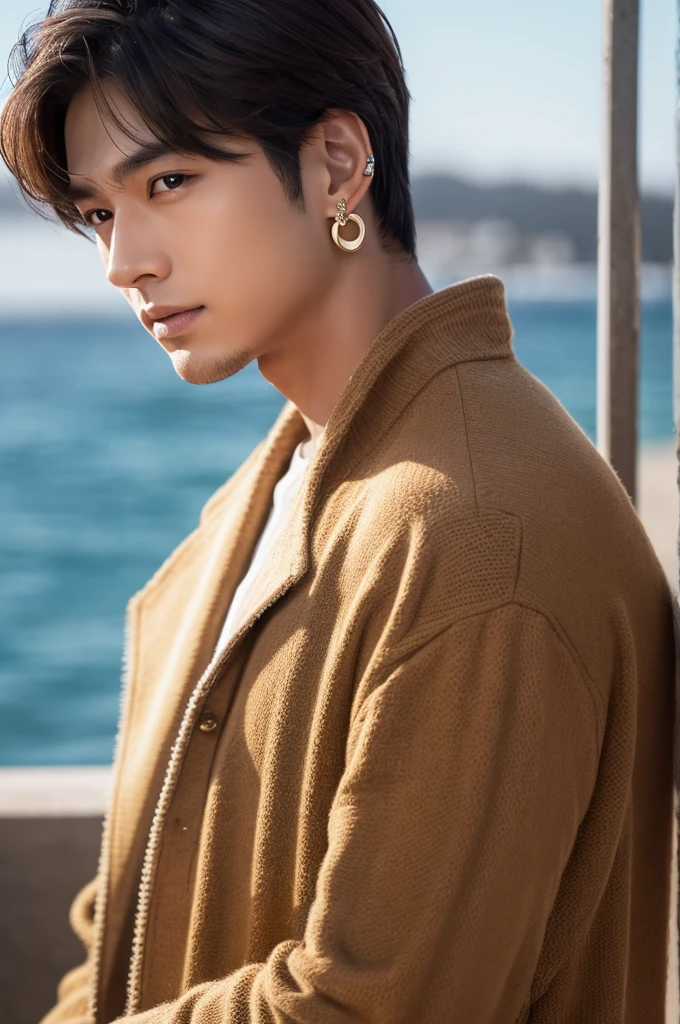 boy、Handsome、Earrings、sexy