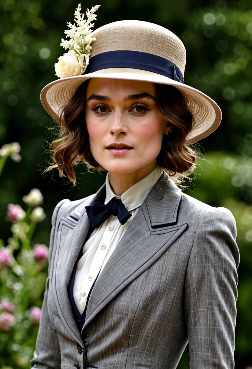 Keria knightley Edwardian suit