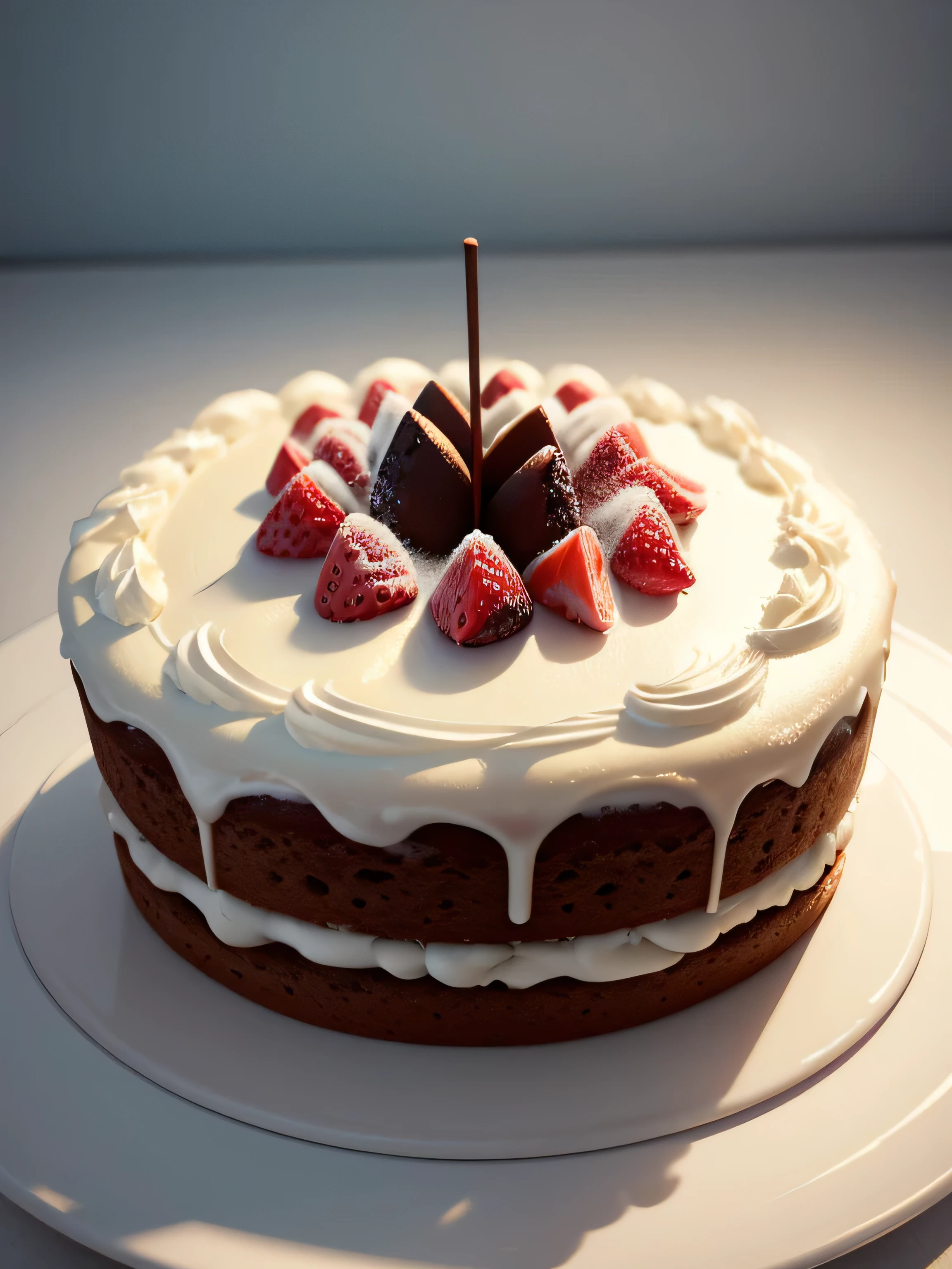cake,Fresh and clean background,the real thing