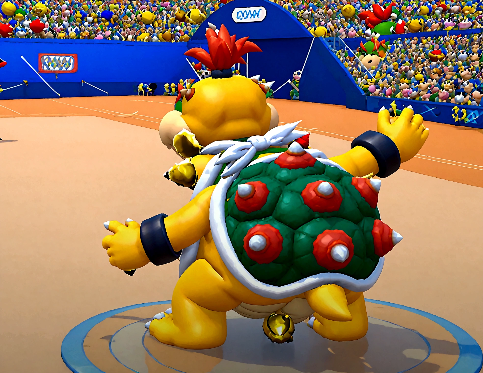 JBowser Hitting Rock,