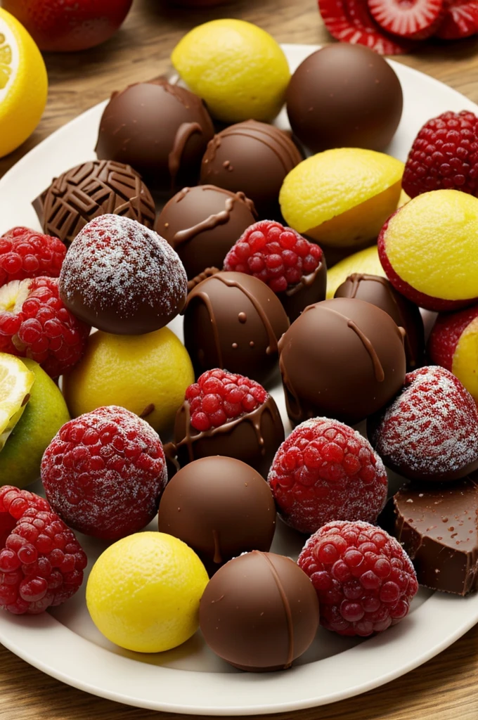 Delifruts chocolates with filling