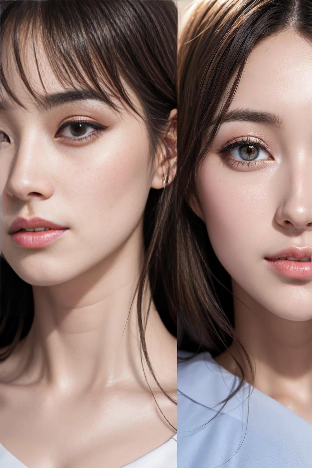 Realistic cosmetic doctor、Stunningly beautiful、Doctor's white coat, Collared shirt、(quality、8K、32k、masterpiece、North African Trade Zone:1.3)、Ultra-high resolution,(Reality:1.4),Original Photography, Detailed face,,Beautiful hair, ((Doctor style)),,((Leg length)), (Thigh gap:1.5), , Black tight skirt、 Natural Makeup,, full、Inside the hospital, Detailed background, perfect ligthing, Depth of Field, Beautiful shadow gradient,Stethoscope ,