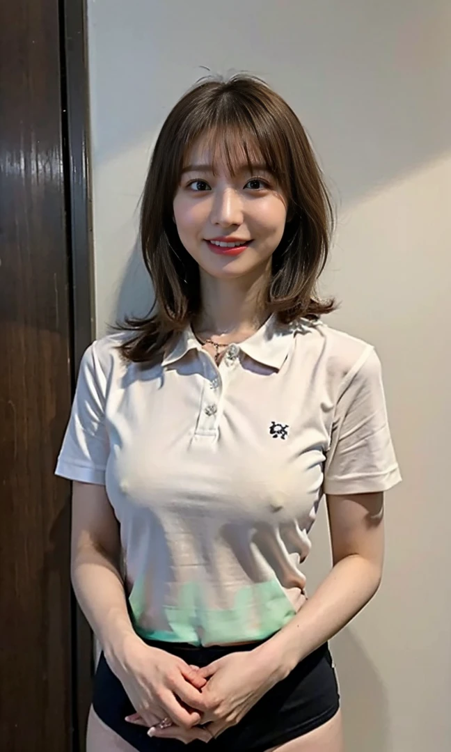 She puts her hand inside her white, luxurious panties and masturbates.。、.(((Pantyhose w.Medium Short Hair、Shoulder-length hair:1.4))).((A luxurious navy blue shirt with a navy blue collar、Standing photo、Medium Hair、服の上からでもわかるBig Breasts、Both hands are in front of the belly button、A photo of panties visible through a short polo shirt、Roll up your shirt with your hands、She is wearing a white polo shirt and luxurious white panties.、:1.4))、In the living room、Cream Hair Color、Her huge breasts are obvious even through her clothes...、Small earrings、Light brown hair color、:1.4))、Shiny Hair、Light beige hair color、Background Blur、Light brown hair、{{Cowgirl Shot}}、((Close-up shot from the waist up、Big Breasts:1.4))、Big Breasts、にっこりsmile、服からでも分かるBig Breasts、Cowboy Shot、素敵なsmile、((Revealing clothing))、Full body photo、ring、Tuck your hair behind one ear、Silver Necklace、smile、Caustics、Highly detailed photos、Big Breasts、Super no makeup、(8K、RAW Photos、Highest quality、masterpiece:1.2)、(Realistic、Realistic)、1 Girl、((Big Breastsショートヘア、Looking into the camera:1.4))、Hair blowing in the wind