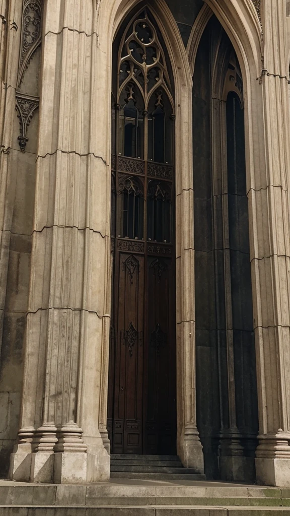 Image of a beautiful Catholic cathedral, very huge, with Gothic and Roman architecture, totally sacred, demonstrating your beauty, image from outside, day image,