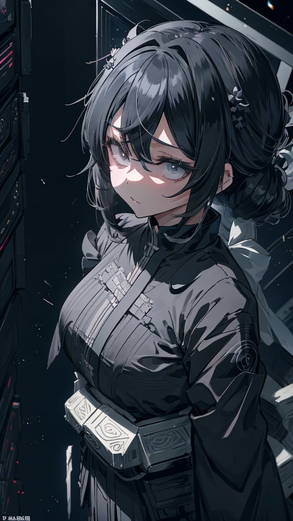 黄色の背景にblackい髪とblackい翼を持つanimeの, 悪魔anime少女, Neogoth, Nightcore, anime サイバーパンク, ゴシックメイデンanimeの女の子y Ren, blackいドレスを着たanimeの女の子, ae サイバーパンク art, anime「Overload」Albedo of, 1 7歳のanimeゴス少女, black, 壮大なanimeスタイル