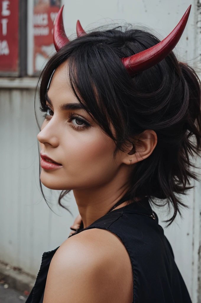 Make a devil's picture