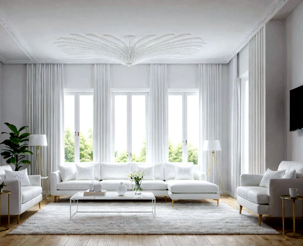 living room, white