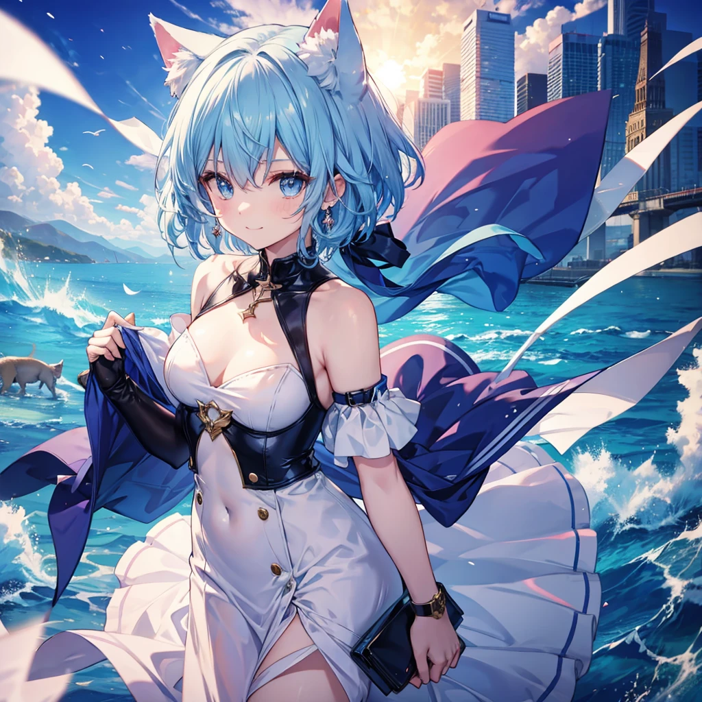 ((Highest quality))((masterpiece))((detailed))(nsfw)((Highest quality))((masterpiece))((detailed))(Browsing Caution) Big Breasts、horn(see-through clothes)
