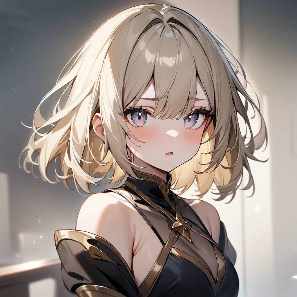 1 girl,light girl,pale eyes,light gold hair,mouth,masterpiece,best quality,very aesthetic,absurdres