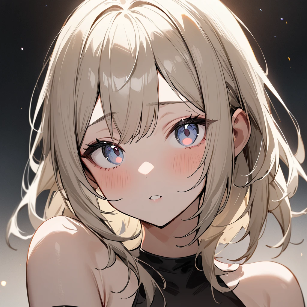 (Best quality, 8k, 32k, Masterpiece, UHD,:1.2),RAW, 1girl,ultra cute , natural lighting,transparent shining eyes, 20yo ,fair complexion ,flushed face, dynamic Lighting, Gray Eyes　, pleasure, Resignation, dear, sorrow, destiny, Calm expression, Warm background, full_Nude, Completely naked, (((full body portrait))), bare foot, nsfw, wearing jewelry,From front and Below